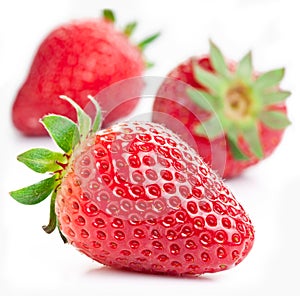 Appetizing strawberry.