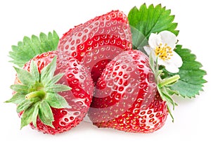 Appetizing strawberry.