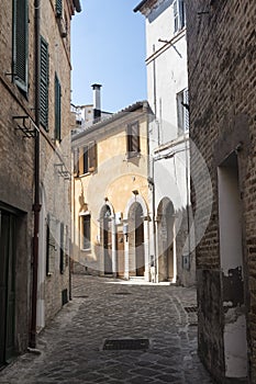 Appignano Marches, Italy, historic village photo