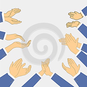 Applause set clapping