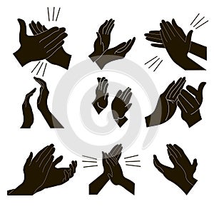 Applause set clapping