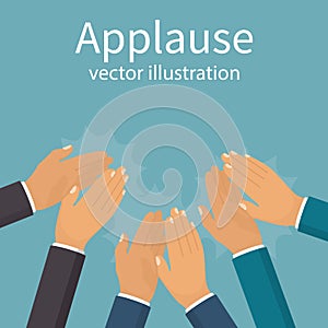 Applause template. Bravo concept