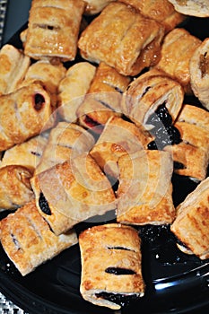 Apple and berry turnovers