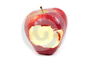 Apple with a bite