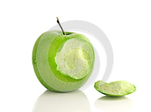 Apple bite photo