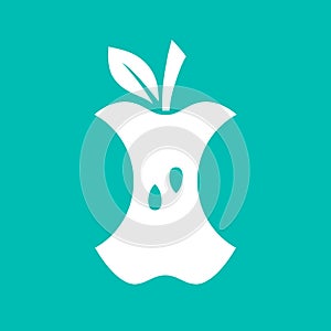 Apple bite icon