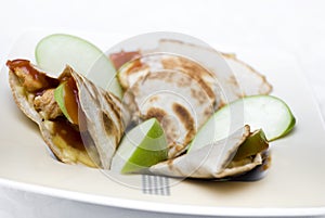 Apple Chicken Quesadilla