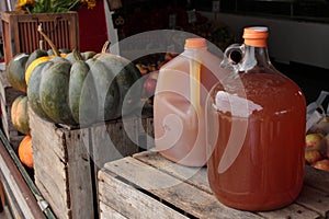 Apple cider jugs