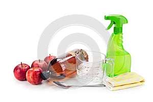 Apple cider vinegar, effective natural solution for house cleani