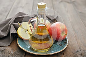 Apple cider vinegar photo