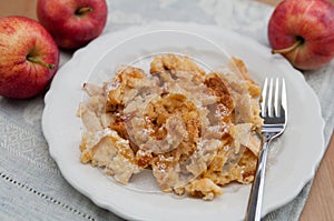 Apple Cinnamon Kaiserschmarrn Pancake