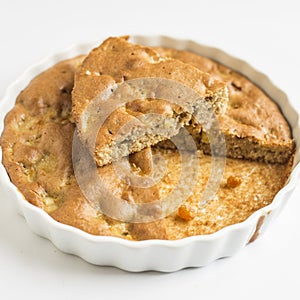 Apple cinnamon tea cake