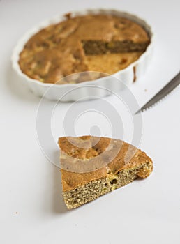 Apple cinnamon tea cake