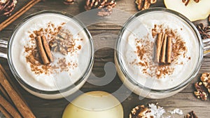 Apple Cinnamon Walnut Smoothie
