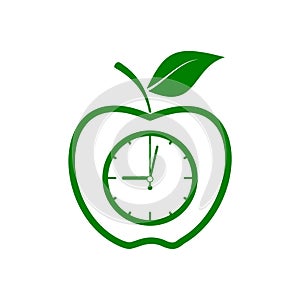 Apple clock