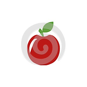 an Apple colored icon. Element of school icon for mobile concept and web apps. Detailed an Apple icon can be used for web and mobi