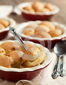 Apple cookie crumble