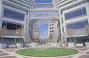 Apple Corporate Headquarters in Silicon Valley, Cupertino, California