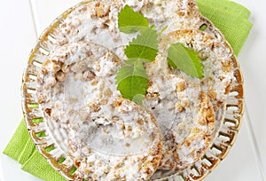 Apple crumble cookies