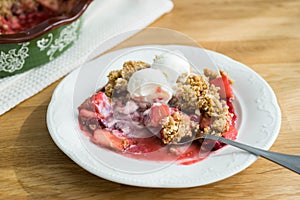 Apple Crumble Dessert