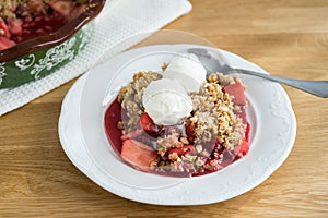 Apple Crumble Dessert