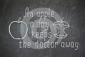 An apple a day keeps the doctor away