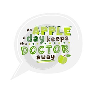 Apple a day keeps doctor away quote