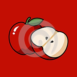 APPLE VECTOR ILLUSTRATION