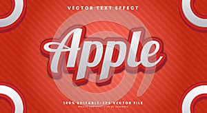 Apple editable Text Effect Template