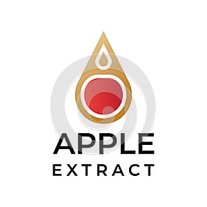 Apple extract logo design