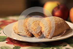 Apple filled Empanadas for Desert