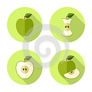 Apple Flat Icon