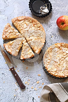 Apple Frangipane Tarts