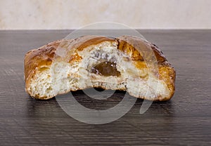 Apple Fritter With Bite