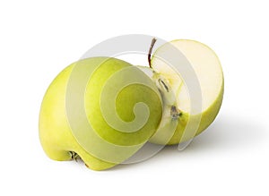 Apple fruit isolated on white