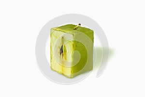 Apple green square cut