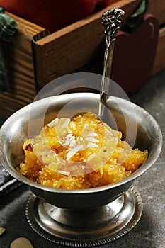 Apple Halwa or Pudding / Fall desserts