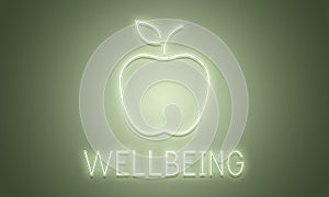 Apple Healthy Wellbeing Health Concept