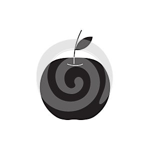 Apple icon. Element of Fruit for mobile concept and web apps icon. Glyph, flat icon for website design and development, app