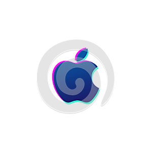 apple icon logo or symbol vector isolated