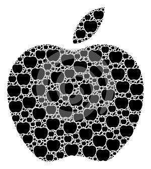Apple Icon Recursive Collage