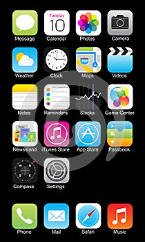 Apple iphone icon