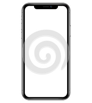 Apple iPhone Smartphone template mockup illustration