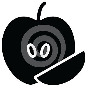 Apple Isolated Vector icon which can easily modify or edit Apple Isolated Vector icon which can easily modify or edit