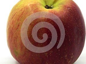 Apple isolated on white background.