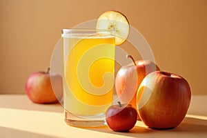 Apple Juice Still Life