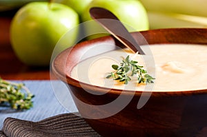 Apple and Leek Soup