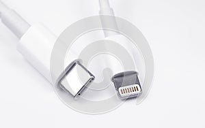 Apple Lightning to USB-C cable