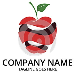 Apple logo design concept