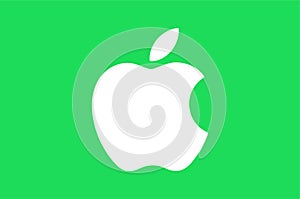 Apple Logo Editorial Vector Illustration